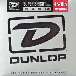 Jeu de cordes pour basse  Super bright Medium 45-105