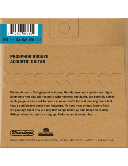 Acoustic 12 strings set Phosphor Bronze Light 10-47