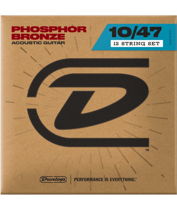 Acoustic 12 strings set Phosphor Bronze Light 10-47