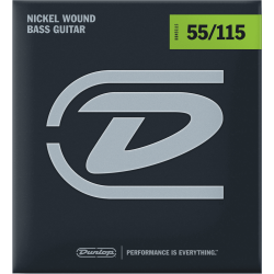 Jeu de cordes pour basse  Nickel wound 55-115