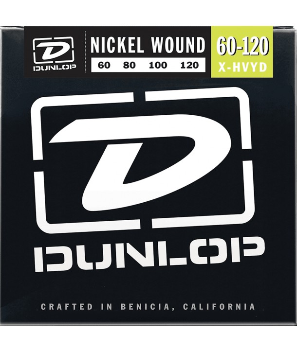 Jeu de cordes pour basse Nickel wound Extra heavy 60-120