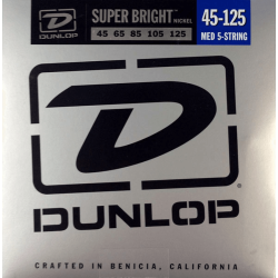 Jeu de cordes pour basse  Super bright Nickel 45-125