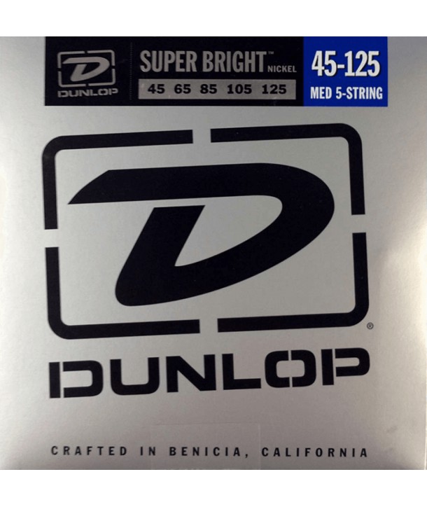 Jeu de cordes pour basse Super bright Nickel 45-125