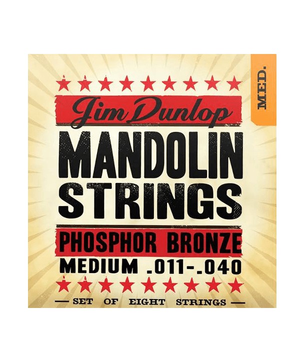 Saitensätz für Mandolin Phosphor bronze Medium 11-40