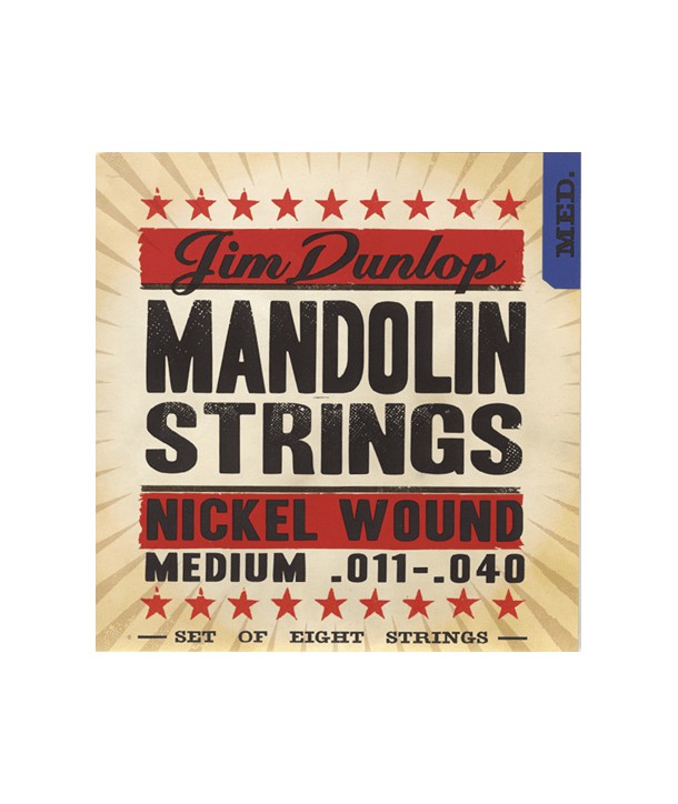 Saitensätz für Mandolin Nickel wound Medium 11-40
