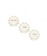 Stratocaster Knobs (Set of 3) Parchment