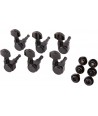 Locking Stratocaster/Telecaster Tuning Machines Black