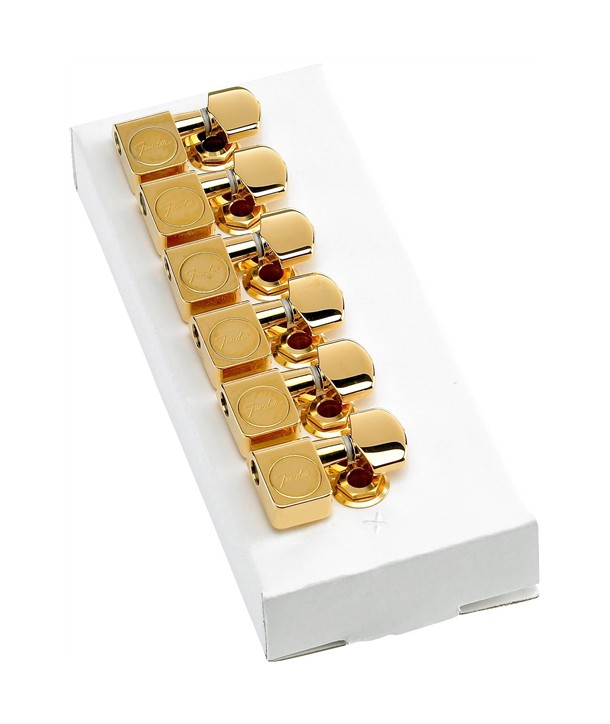 American Professional Staggered Stratocaster/Telecaster Tuning Machines Gold
