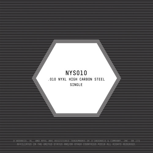Acoustic or electric single string NYXL High-Carbon Steel 10