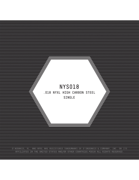 Acoustic or electric single string NYXL High-Carbon Steel 18