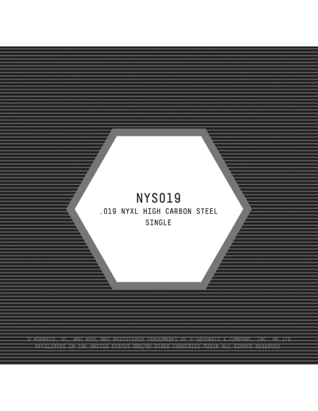 Acoustic or electric single string NYXL High-Carbon Steel 19