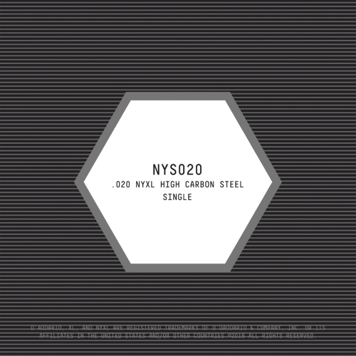 Acoustic or electric single string NYXL High-Carbon Steel 20