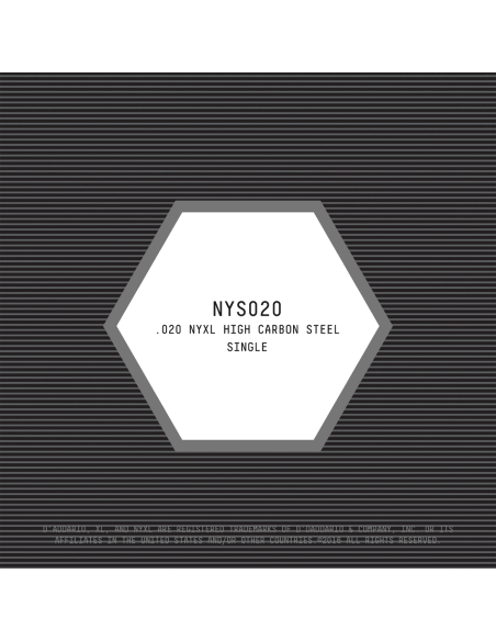 Corde unité 20 électrique ou acoustique NYXL High-Carbon Steel