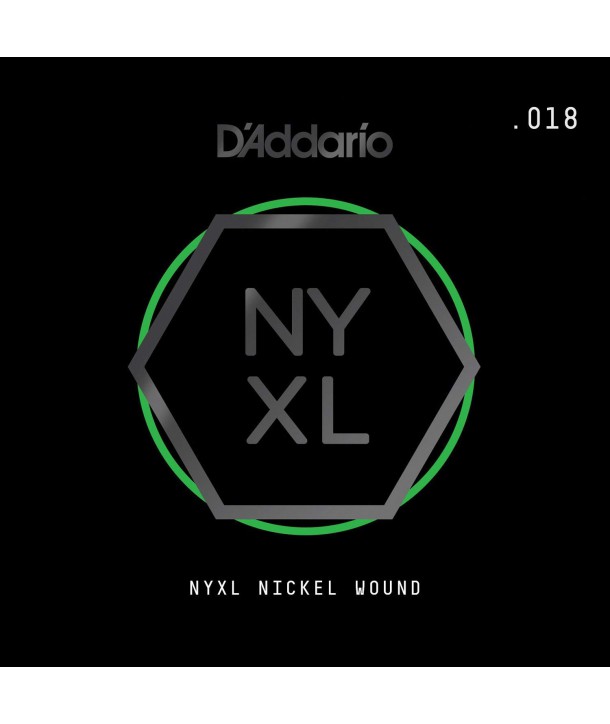 Einzelsaite für E-Gitarre NYXL Nickel Wound 018