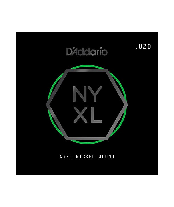 Einzelsaite für E-Gitarre NYXL Nickel Wound 020