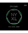 Cuerda Suelta para guitarra eléctrica NYXL Níquel Entorchado Redondo 028