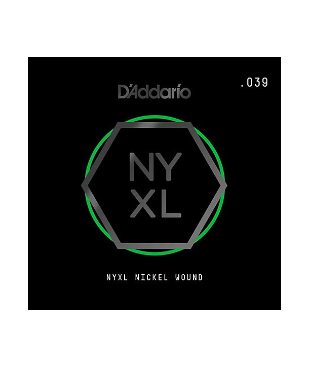 Einzelsaite für E-Gitarre NYXL Nickel Wound 039