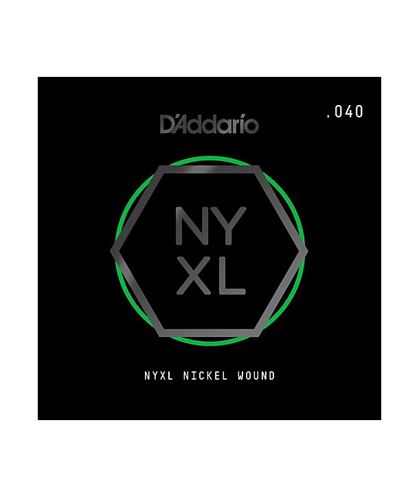 Cuerda Suelta para guitarra eléctrica NYXL Níquel Entorchado Redondo 040