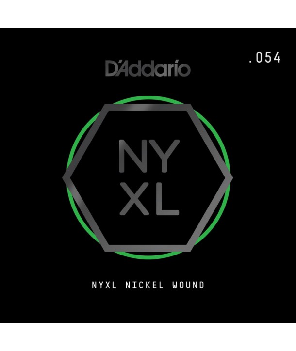 Cuerda Suelta para guitarra eléctrica NYXL Níquel Entorchado Redondo 054