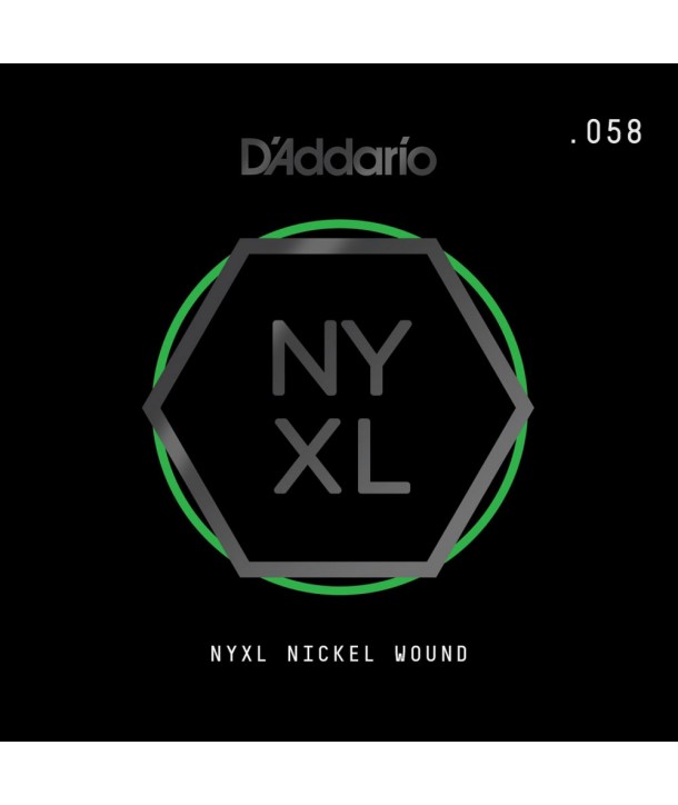 Einzelsaite für E-Gitarre NYXL Nickel Wound 058