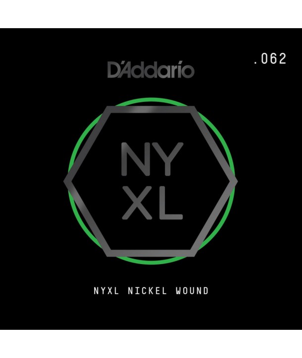 Einzelsaite für E-Gitarre NYXL Nickel Wound 062