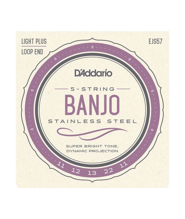 Jeu de cordes pour pour Banjo 5 Cordes Phosphore Bronze Medium