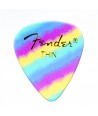 Lot de 12 médiators Fender 351 Shape rainbow Thin