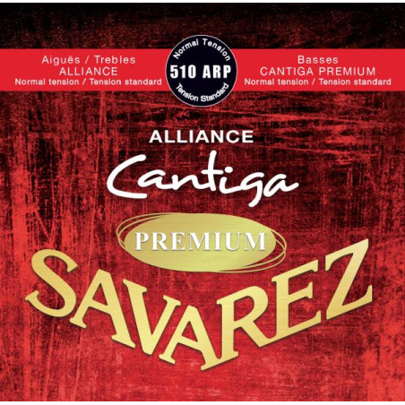 Jeu de cordes classiques Alliance Cantiga Premium Tension normale 