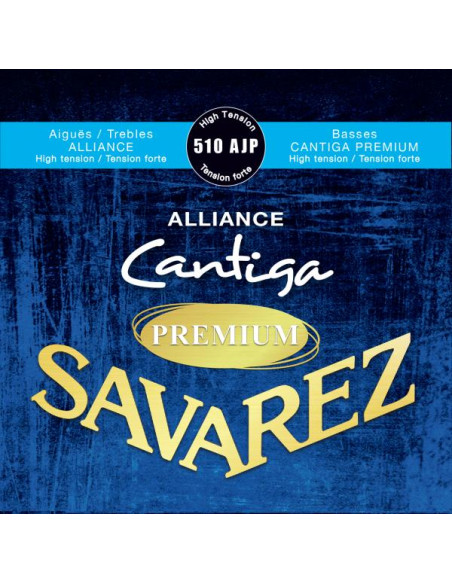 Jeu de cordes classiques Alliance Cantiga Premium Tension forte 