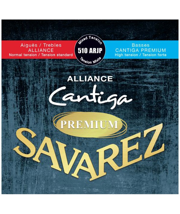 Jeu de cordes classique Alliance CANTIGA Premium tension mixte 