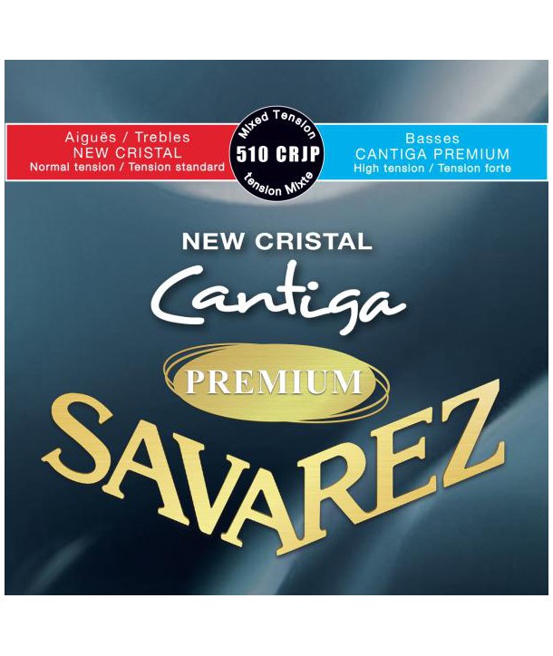 Jeu de cordes classique New Cristal Cantiga Premium tension mixte
