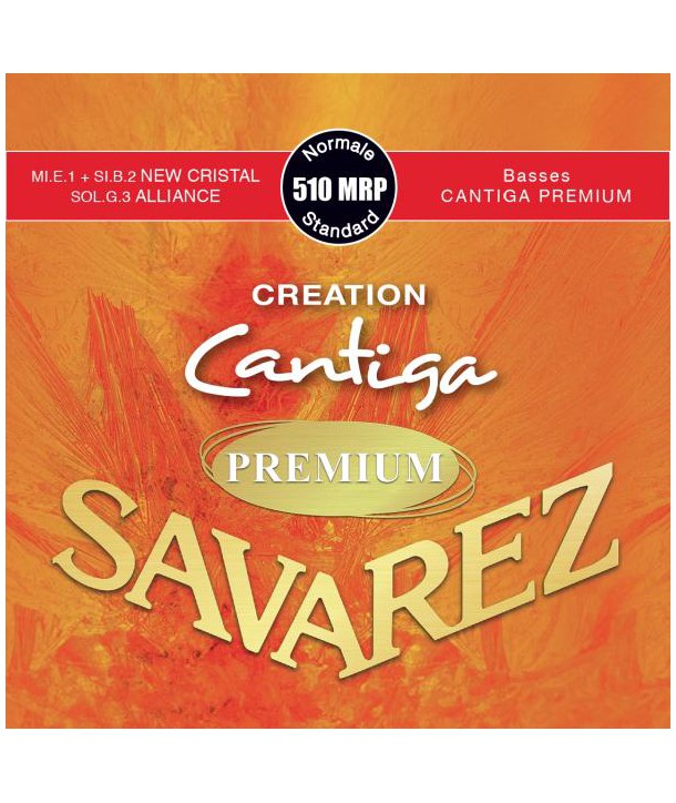 Jeu de cordes classique Création CANTIGA Premium tension Normale 
