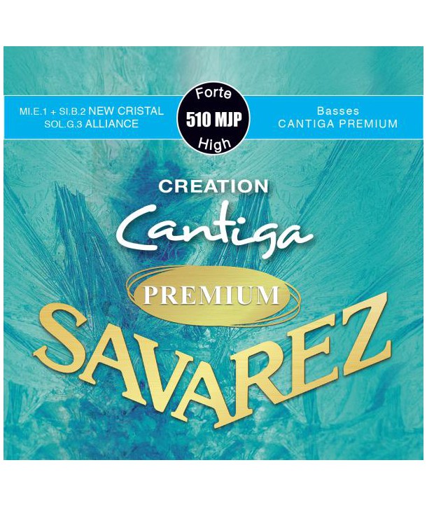Jeu de cordes classique Création CANTIGA Premium tension forte