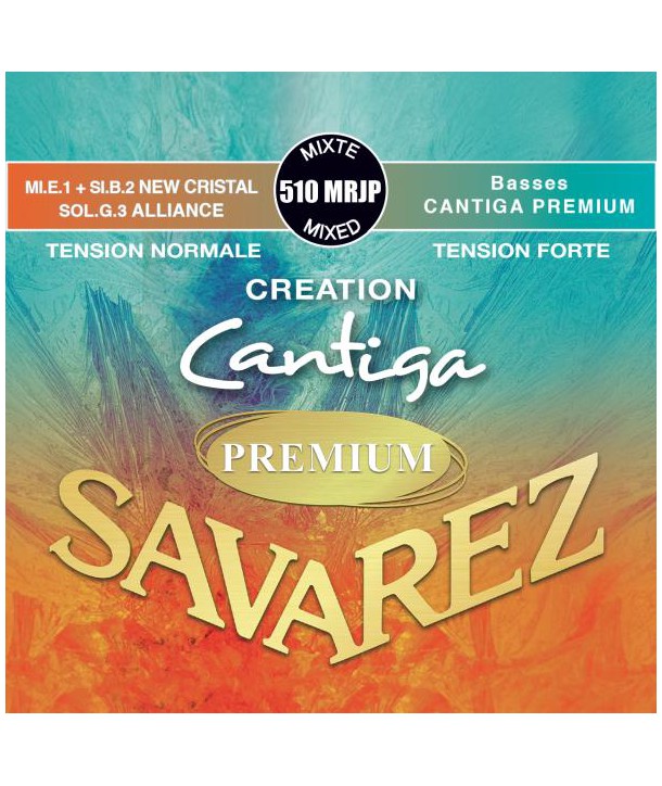 Jeu de cordes classique Création CANTIGA Premium tension mixte 