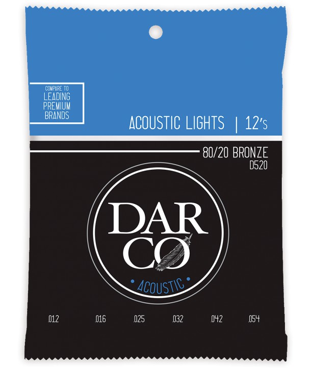 Juego de cuerdas folk bronce Light 12-54