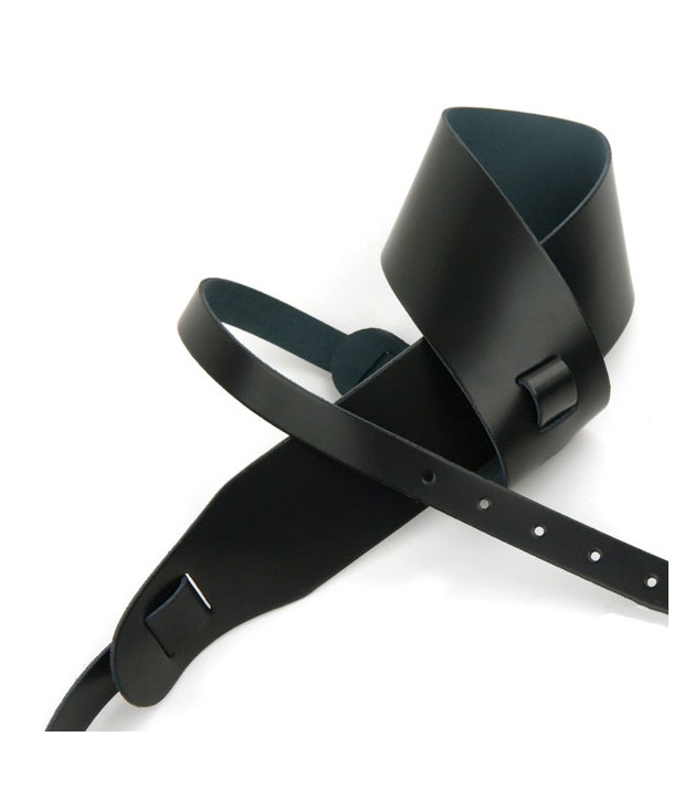 Courroie pour banjo classique en cuir noir