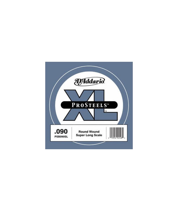XL ProSteels Round Wound Single 90 super long scale