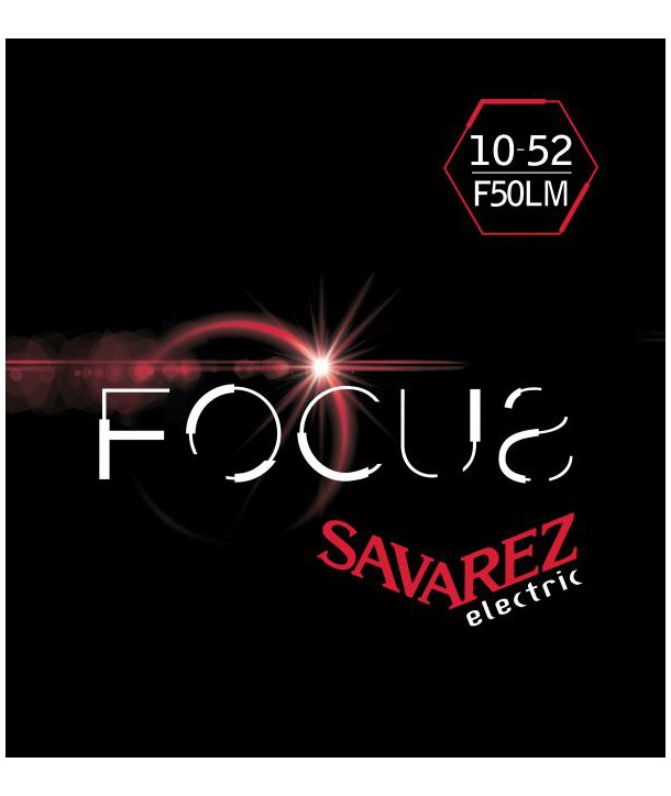 Juego de Cuerdas eléctrica Focus Light-Medium 10-52