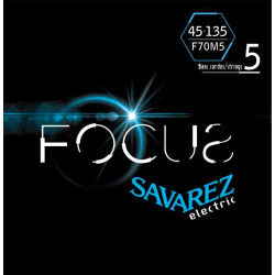 Jeu de 5 cordes pour basse Focus Medium 45-135