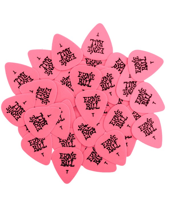 6-pack standard picks Thin pink