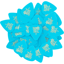 Lot de 6 médiators Standards fins bleus