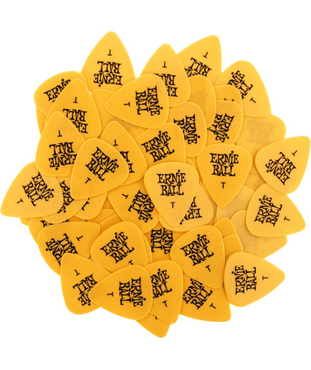 6-pack standard picks Thin yellow