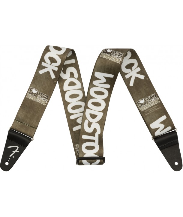 Courroie Fender Woodstock Black 