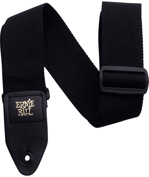 Polypro Ernie Ball Gitarrengurt Black