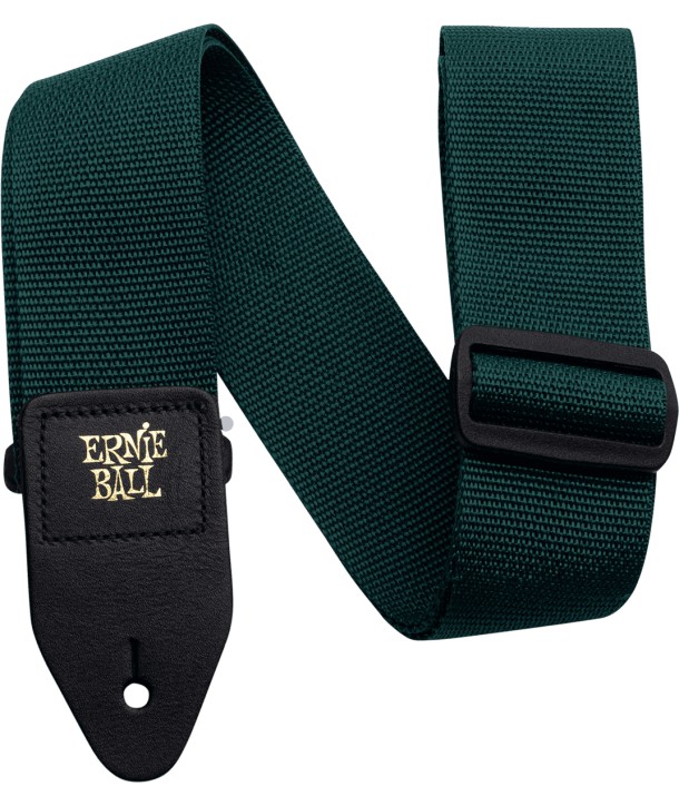 Polypro Ernie Ball Gitarrengurt forest green
