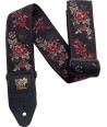 Courroie Ernie Ball Jacquard Red Rose