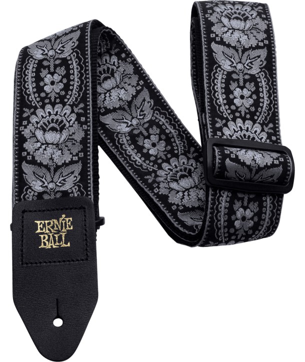 Jacquard Ernie Ball Gitarrengurt Silver orleans