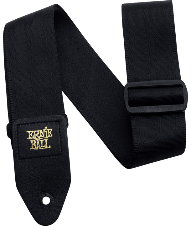 Correa Ernie Ball comfort seatbelt negra
