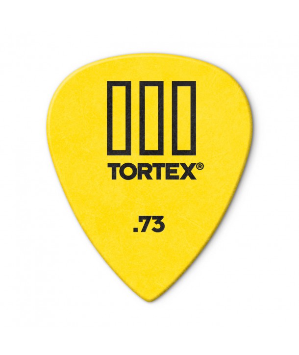 Lot de 6 médiators Tortex TIII 0,73mm