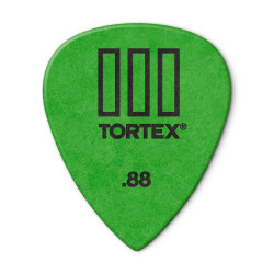 Lot de 6 médiators Tortex TIII 0,88mm